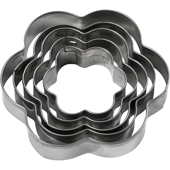 Utsticksform Creativ Company Blomma Stl 8 cm 5 St/1 Förp