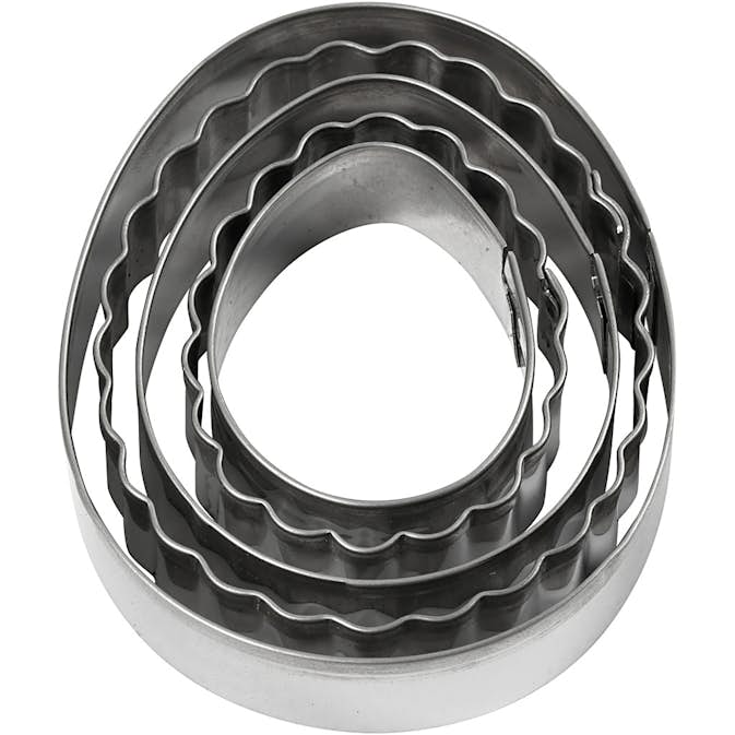 Utsticksform Creativ Company Ägg Stl 8 cm 5 St/1 Förp