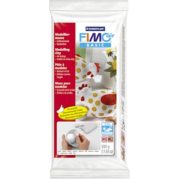 Mjuk Lera Creativ Company Fimo Air Vit 500 g/1 Förp
