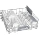 Underbyggd Diskmaskin Bosch SMU46AW71S Serie 4 60 cm Vit