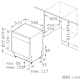 Underbyggd Diskmaskin Bosch SMU46AW71S Serie 4 60 cm Vit