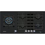 Gashäll Siemens iQ700 med stepFlame Svart 90cm med Smart Uppkoppling