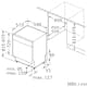 Underbyggd Diskmaskin Siemens iQ300 SN43HS11TE Rostfri med Smart Uppkoppling