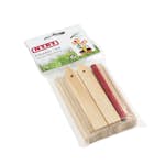 Sticketiketter ABA Skol Trä 10 cm