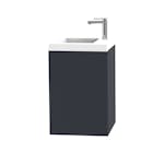 Tvättställsskåp Miller Badrum City 40 för Heltäckande Tvättställ