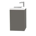 Tvättställsskåp Miller Badrum City 40 för Heltäckande Tvättställ