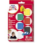 Lera Creativ Company Fimo Kids Clay Standardfärger 6x42 g/1 Förp