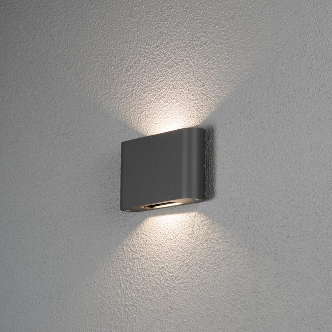 Vägglykta Gnosjö Konstsmide Chieri Justerbar Spridning LED 2X6W