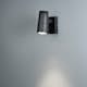 Vägglykta Gnosjö Konstsmide Adria High Power LED 9W Ställbar Ljusbild