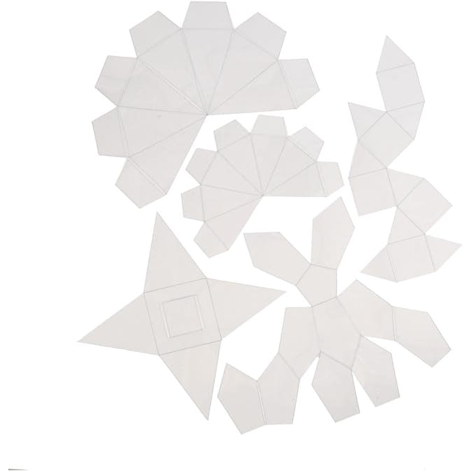 Gjutformar Creativ Company Transparent Geometriska Former 5 st/1 Förp