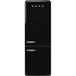 Fristående Kyl/Frys Smeg FAB38RBL6 Retro Svart Högerhängd med No Frost