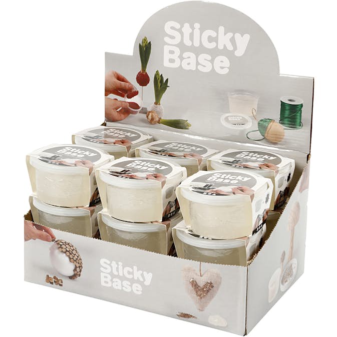 Modelleringsmassa Creativ Company Sticky Base 18x200 g/1 Förp
