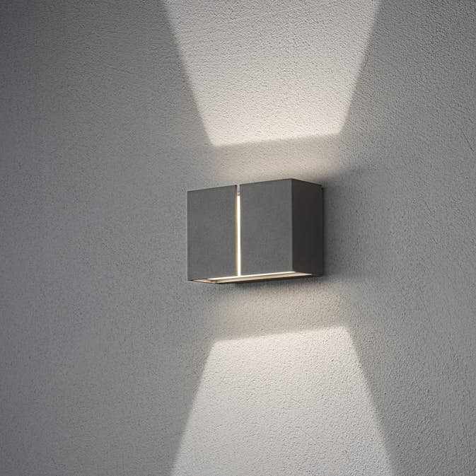 Vägglykta Gnosjö Konstsmide Pavia LED 4x3W