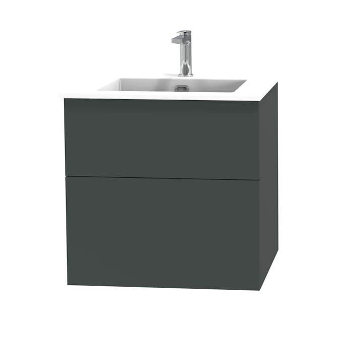 Tvättställsskåp Miller Badrum City 60 för Heltäckande Tvättställ