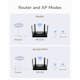 Wi-Fi Router CUDY WR1500 AX1500 Gigabit Mesh för Smarta Hem