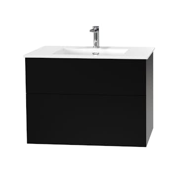 Tvättställsskåp Miller Badrum City 80 för Heltäckande Tvättställ