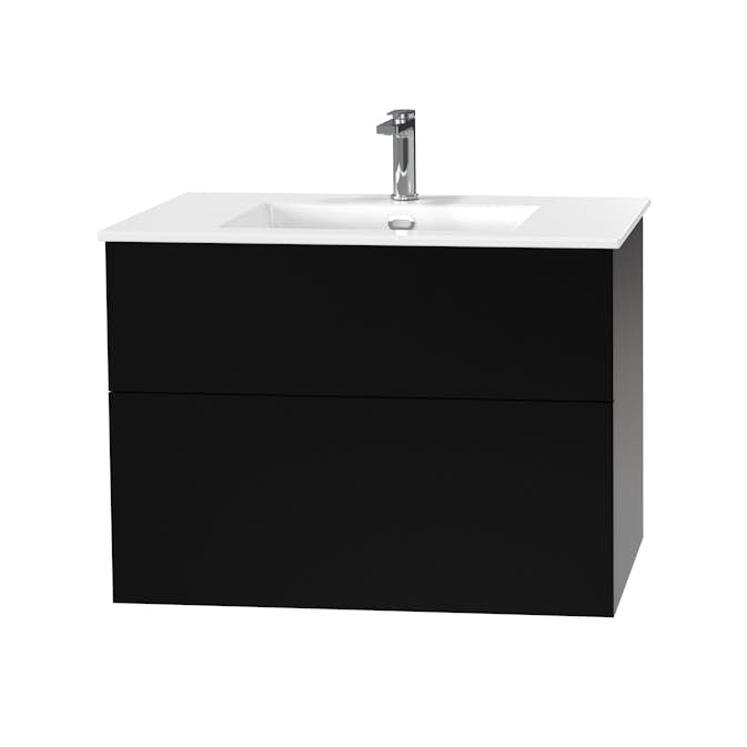 Tvättställsskåp Miller Badrum City 80 för Heltäckande Tvättställ