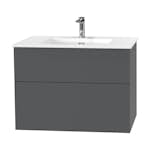 Tvättställsskåp Miller Badrum City 80 för Heltäckande Tvättställ