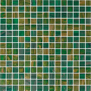 Klinker Konradssons Bisazza L'elba Mix Grön 2x2 cm