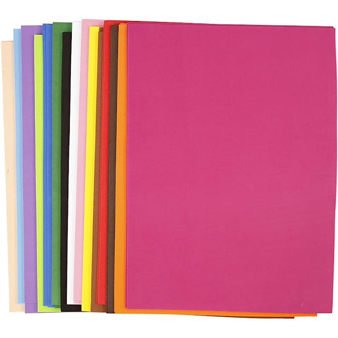 Dekorgummi Creativ Company A3 297x420 mm 30 Mix Ark/1 Förp
