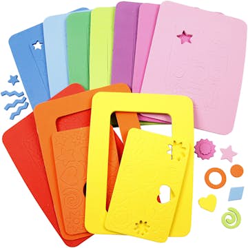 Dekorgummiramar Creativ Company Stl 13x18 cm 10 Mix/1 Förp