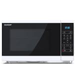 Fristående Mikrovågsugn Sharp YC-MS252AE-W