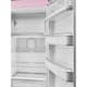 Kylskåp med frysfack Smeg FAB28RPK6 Rosa 50's Style