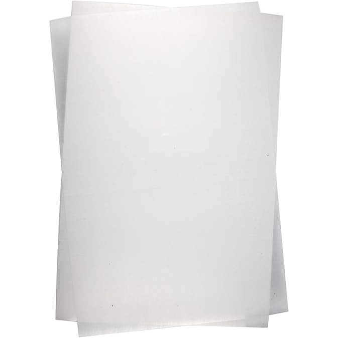 Krympplast Creativ Company 20x30 cm Blank Transparent 10 ark/1 Förp