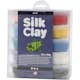 Silk Clay Creativ Company Mixade Färger 10x40 g/1 Förp