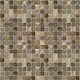 Mosaik Konradssons Sicis Nat Sandalwood Ljusbrun 1,5x1,5 cm