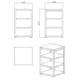 Hörnmodul MyOutdoorKitchen Nordic Line med Arbetsbänk 60 cm