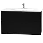 Tvättställsskåp Miller Badrum City 100 för Heltäckande Tvättställ