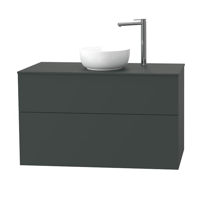 Tvättställsskåp Miller Badrum City 100 för Bänkskiva