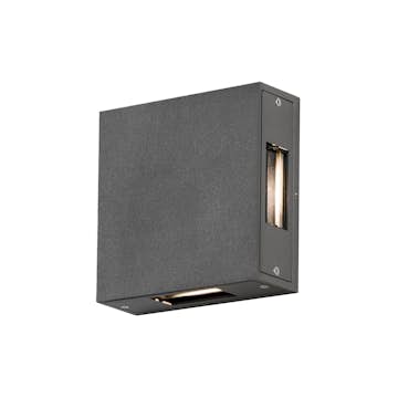 Vägglykta Gnosjö Konstsmide Cremona 4x3W High Power LED