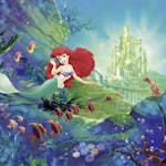 Tapet Komar Disney Ariel´s Castle