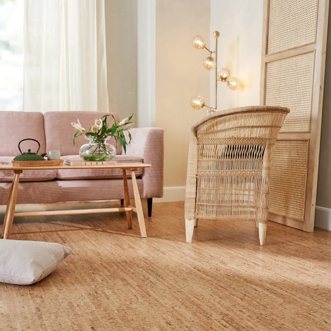 Korkgolv Wicanders Cork Start- Traces Natural