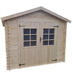 Redskapsbod Hortus Mön Obehandlat Utan Golv & Takpapp