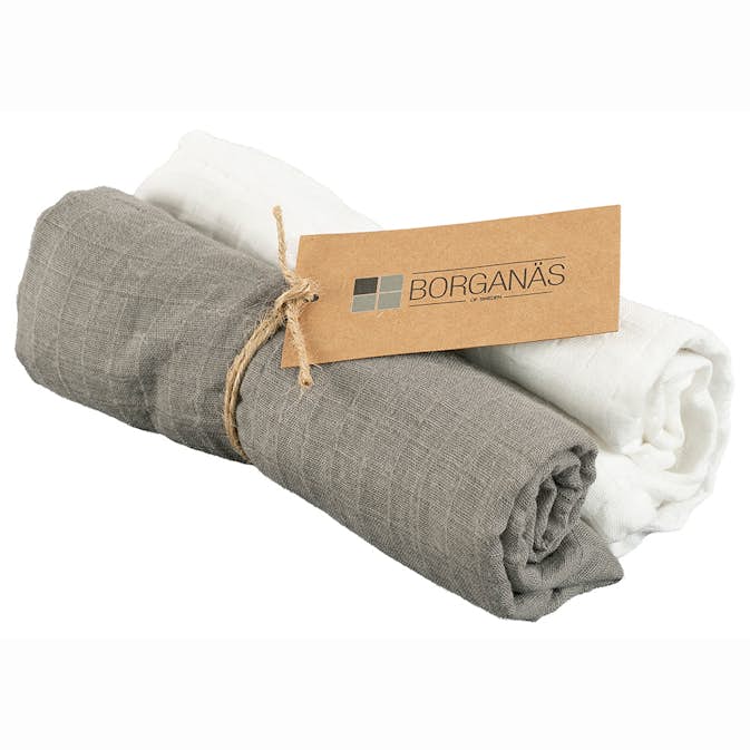 Muslinfilt Borganäs of Sweden 2-pack
