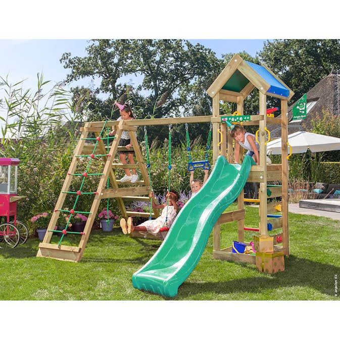 Klätterställning Jungle Gym Patio 2 Gungor & Rutschkana