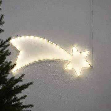Dekorationsbelysning Star Trading Lumiwall Komet