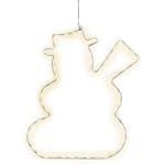 Dekorationsbelysning Star Trading Lumiwall Snögubbe