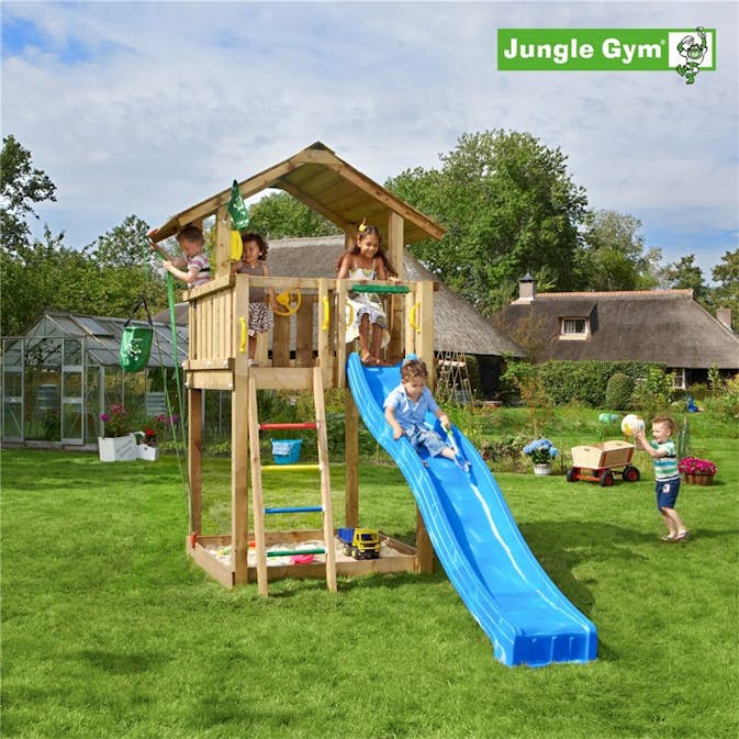 Lektorn Jungle Gym Chalet inkl. rutschkana