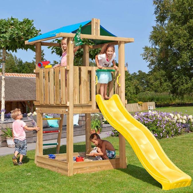 Lektorn Jungle Gym Hut inkl. rutschkana