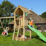 Lektorn Jungle Gym Club inkl. Swing Modul X'tra och rutschkana