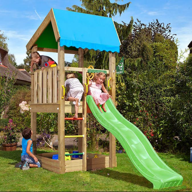 Lektorn Jungle Gym Home inkl. rutschkana