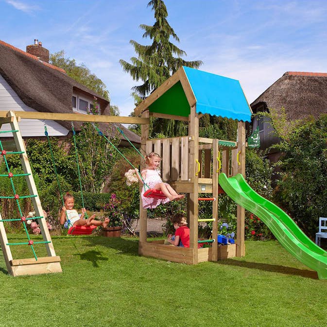 Lektorn Jungle Gym Home Komplett Inkl Climb Modul X'tra och Rutschkana