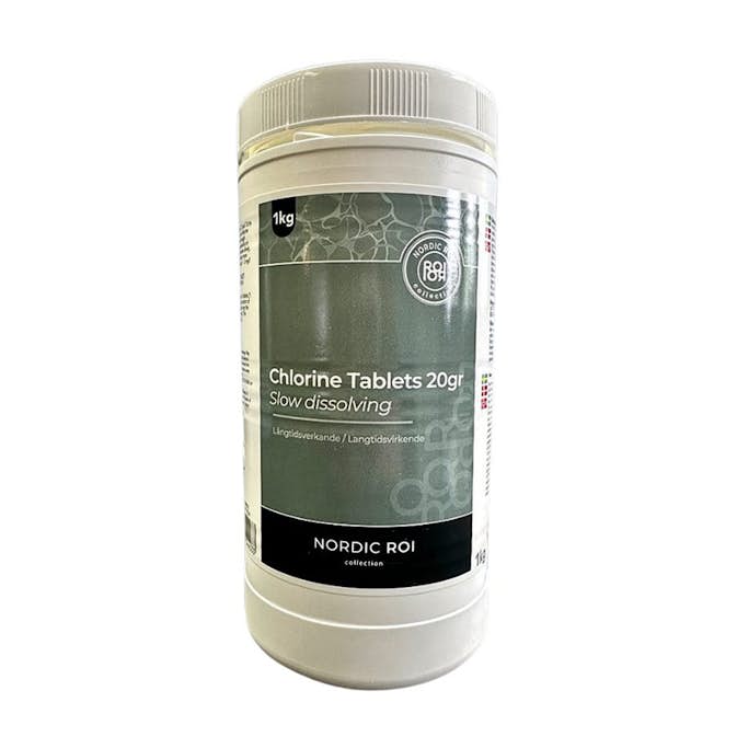Spakem Swebad Nordic Roi Spa Klortabletter 20g Långtidsverkande 1 kg