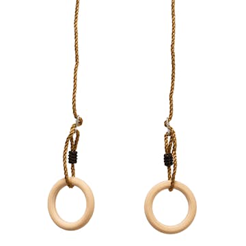 Ringar Nordic Play Gymnastik Romerska Ø15,8 Cm Trä