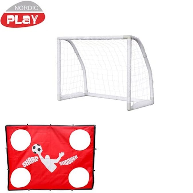 Måltavla Nordic Play Soccer Goal inkl. Sharp Shooter