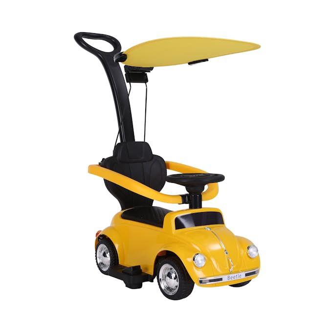 Elbil/gåbil Nordic Play Volkswagen Licens Beetle 6V Med Parasoll